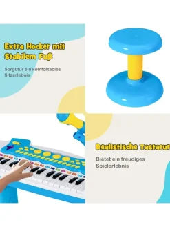 Keyboard 31 Tasten in Blau