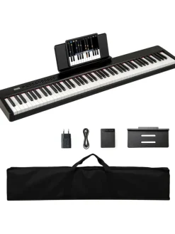 Keyboard Piano 88 Tasten in Schwarz