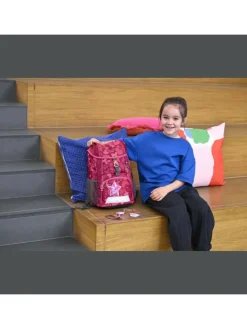 KID Rucksack-Set Wild Horse Nora 3-tlg. in rot