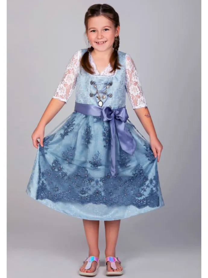 Kinder Dirndl Cloé in rose