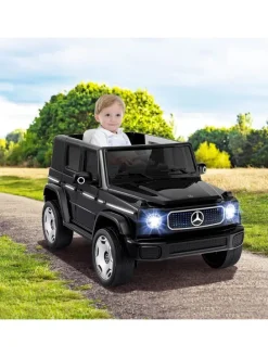 Kinder Elektroauto Mercedes-Benz in Schwarz
