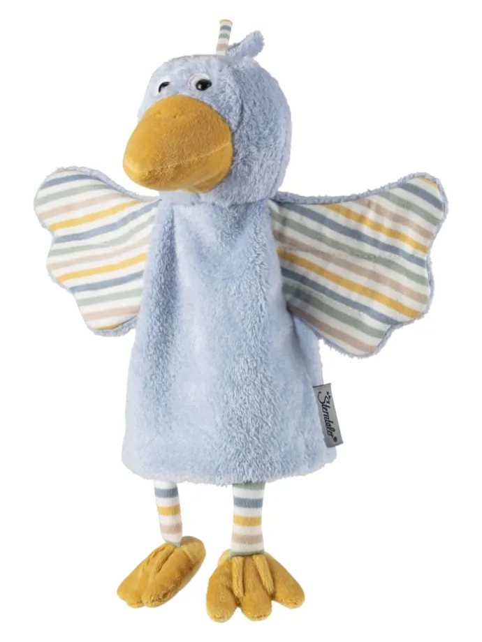 Kinder Handpuppe Vogel in himmel