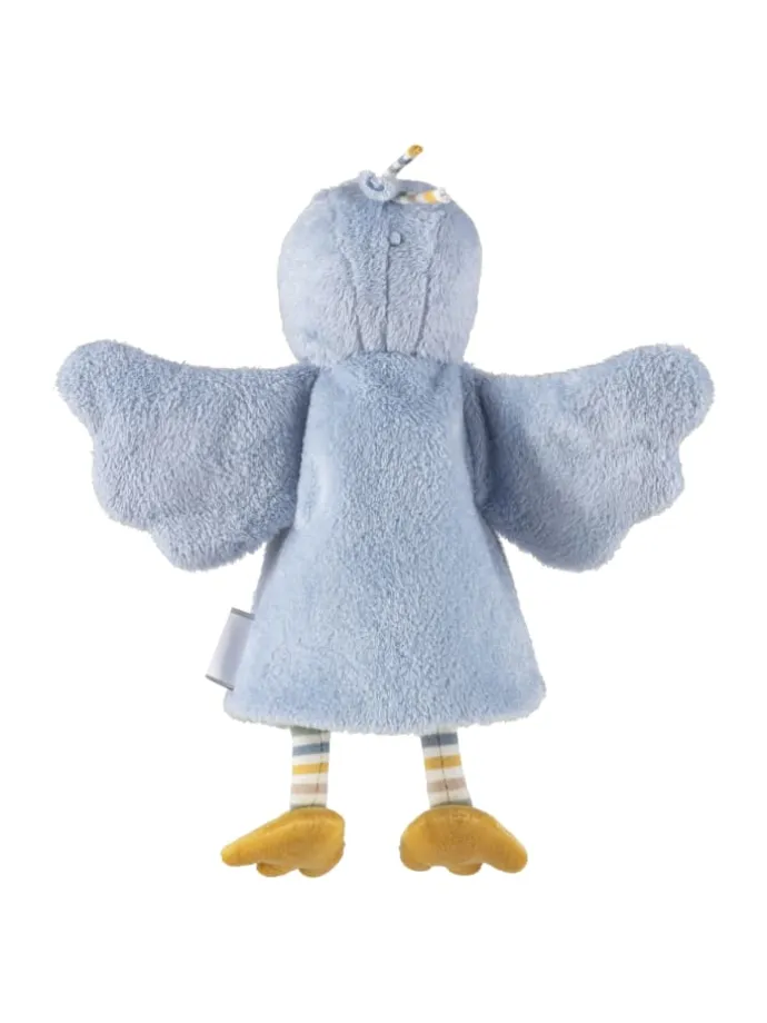 Kinder Handpuppe Vogel in himmel