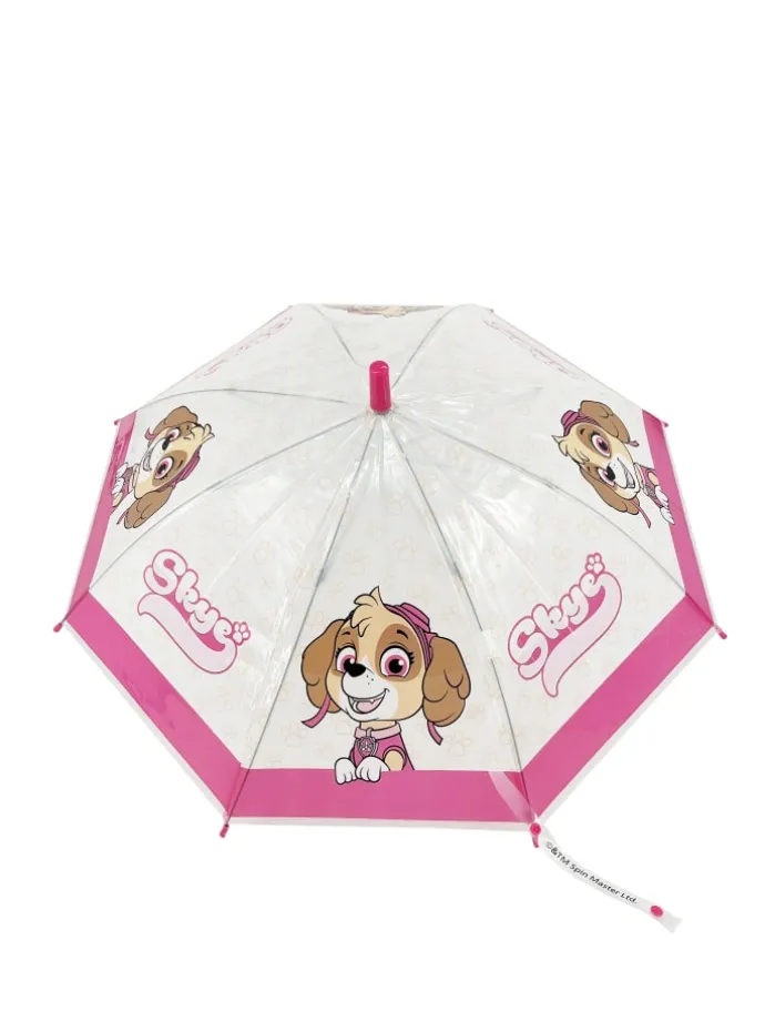 Kinder Mädchen Automatik-Regenschirm in Mehrfarbig