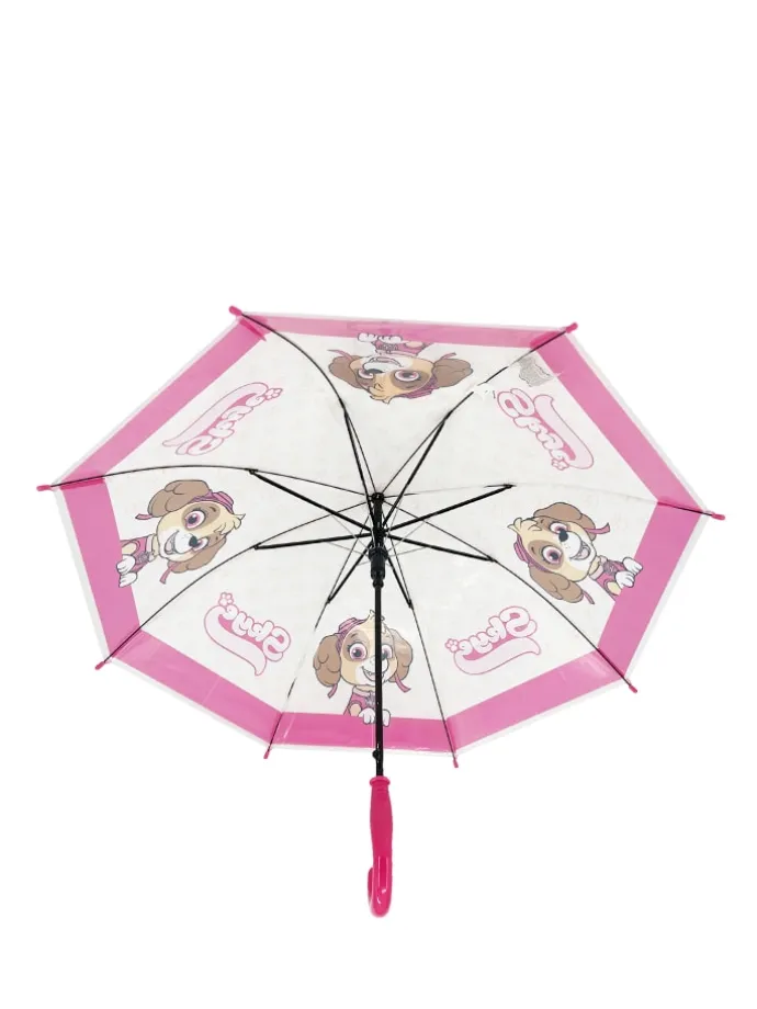 Kinder Mädchen Automatik-Regenschirm in Mehrfarbig