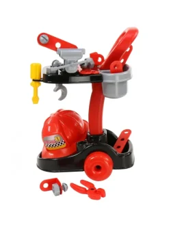 Kinder Mechaniker-Set 36612 in rot