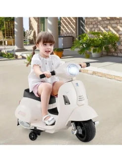 Kinder Motorrad Elektrisch in Weiß