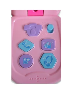 Kinder Musikspielzeug Telefon in rosa