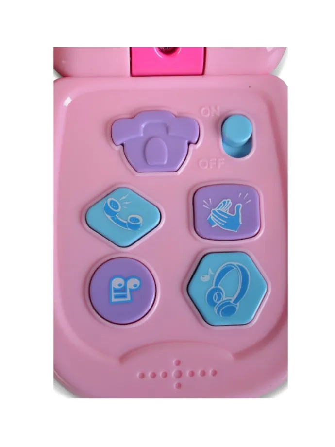 Kinder Musikspielzeug Telefon in rosa