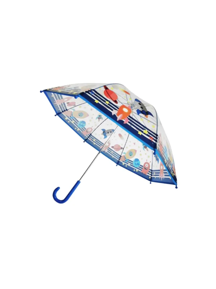 Kinder Regenschirm Weltraum in Mehrfarbig