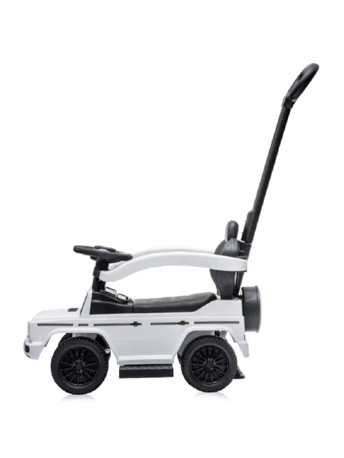 Kinder Rutschauto in weiß