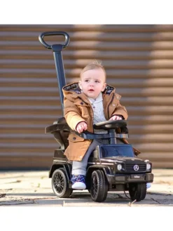 Kinder Rutschauto in weiß