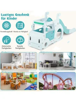 Kinder Rutsche in Blau