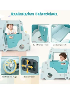 Kinder Rutsche in Blau