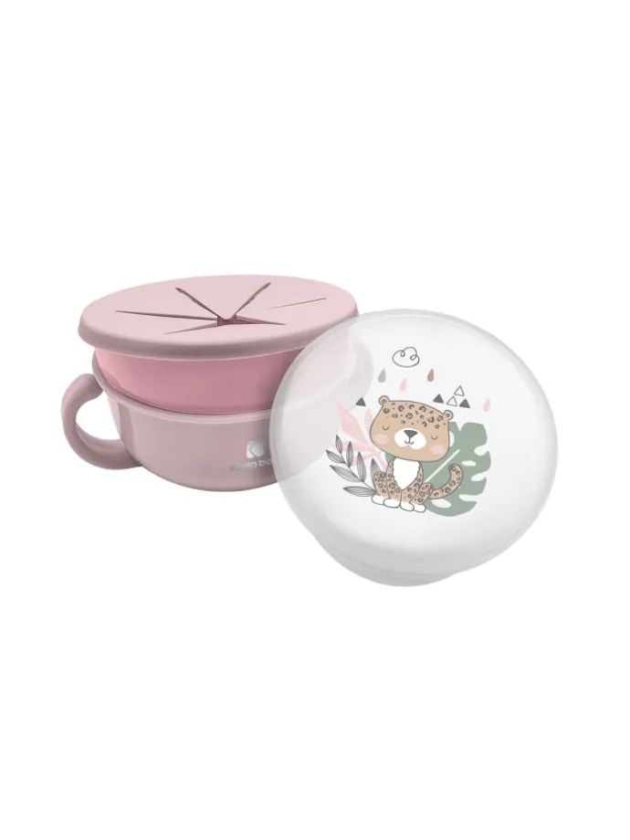 Kinder Snackschale Savanna in rosa