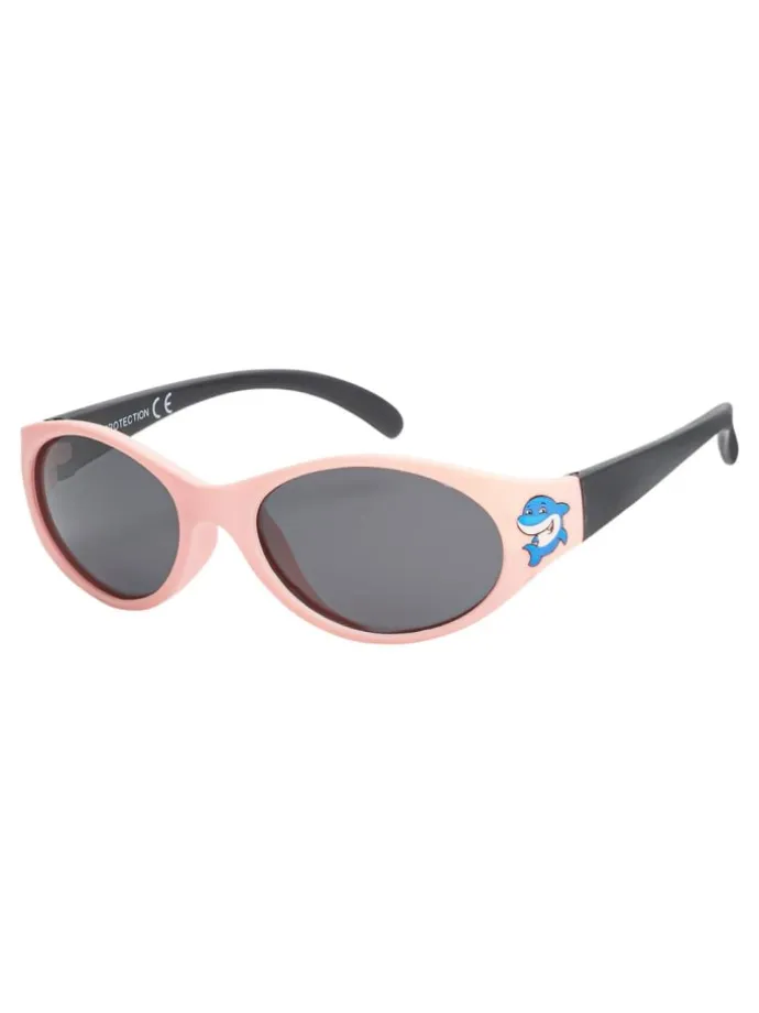 Kinder Sonnenbrille in Rosa-Schwarz