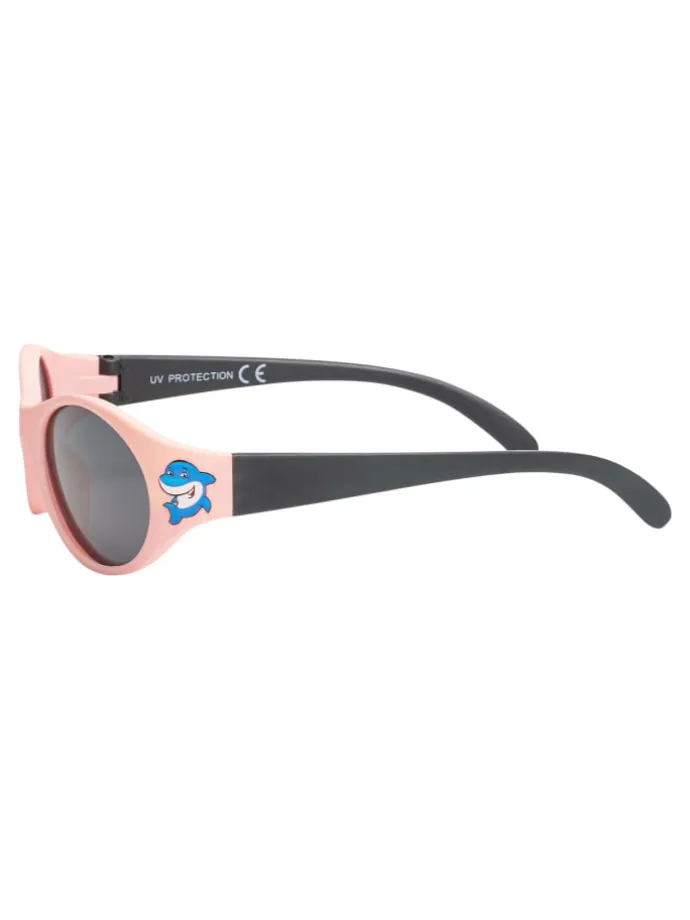 Kinder Sonnenbrille in Rosa-Schwarz