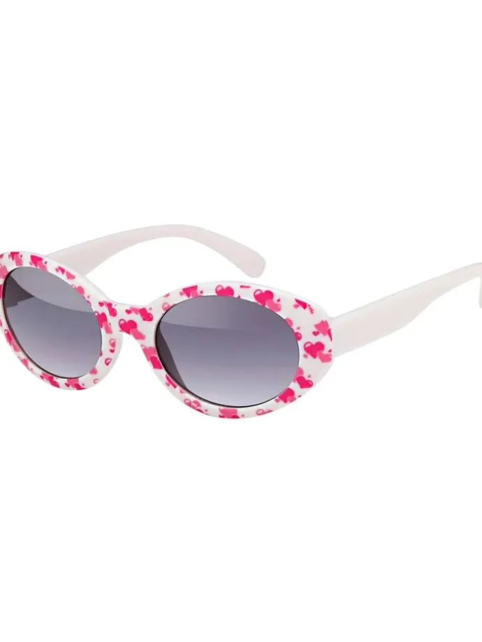 Kinder Sonnenbrille in Weiß Pink