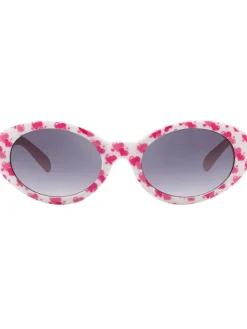 Kinder Sonnenbrille in Weiß Pink