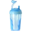 Kinder Strohhalmbecher - 300ml blau