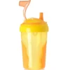 Kinder Strohhalmbecher  - 300ml orange