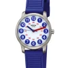Kinder-Armbanduhr Titan Blau/Weiß