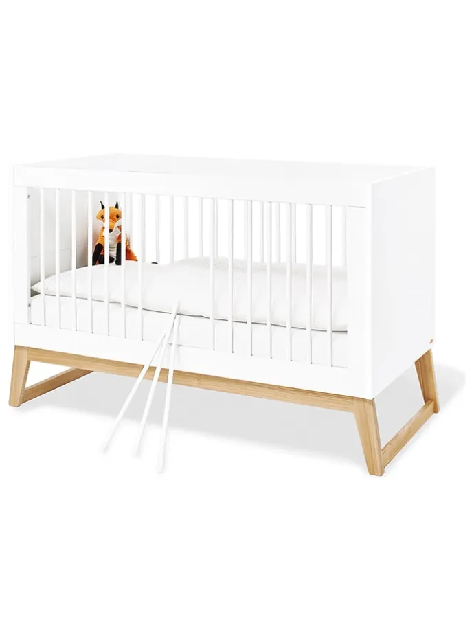 Kinderbett "Bridge" in Weiß - (B)150 x (H)94 x (T)76 cm