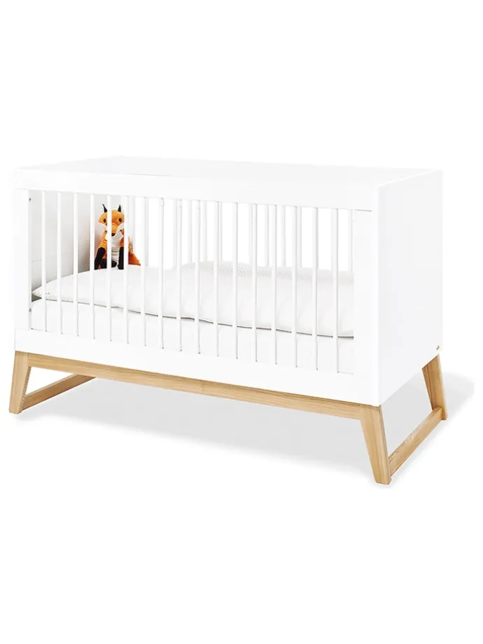 Kinderbett "Bridge" in Weiß - (B)150 x (H)94 x (T)76 cm