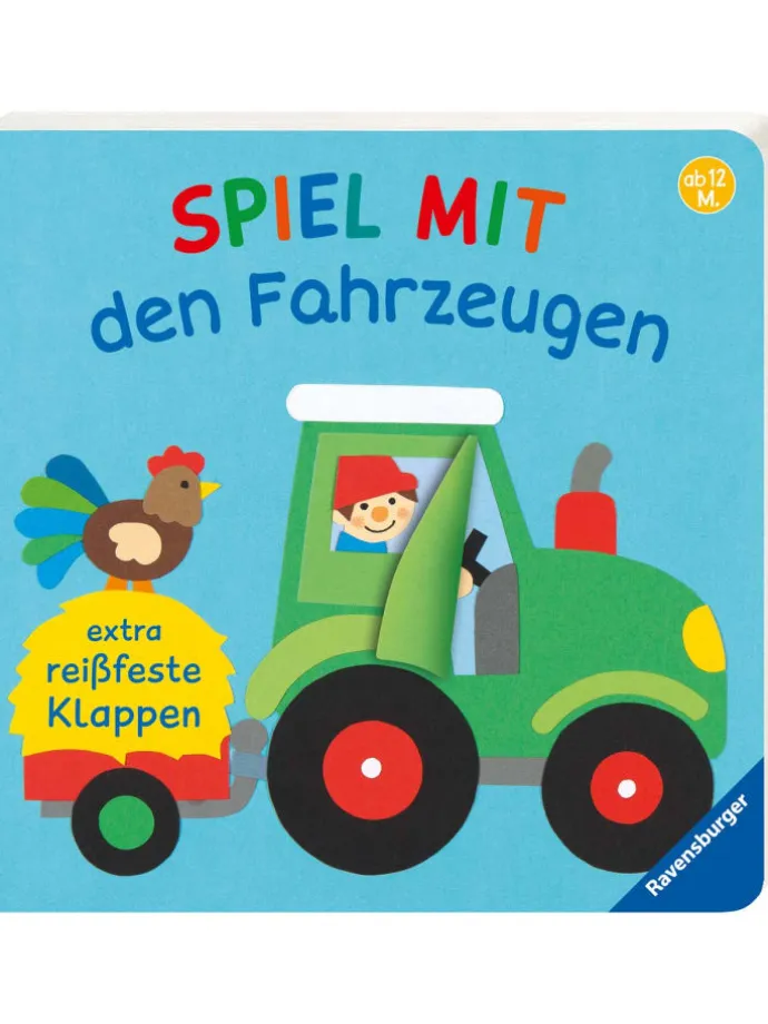 Kinderbuch - Spiel mit den Fahrzeugen