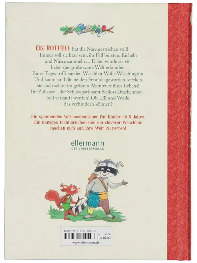 Kinderbuch "Elli Rotfell. Die abenteuerliche Rettung von Schluss Drachenmut"