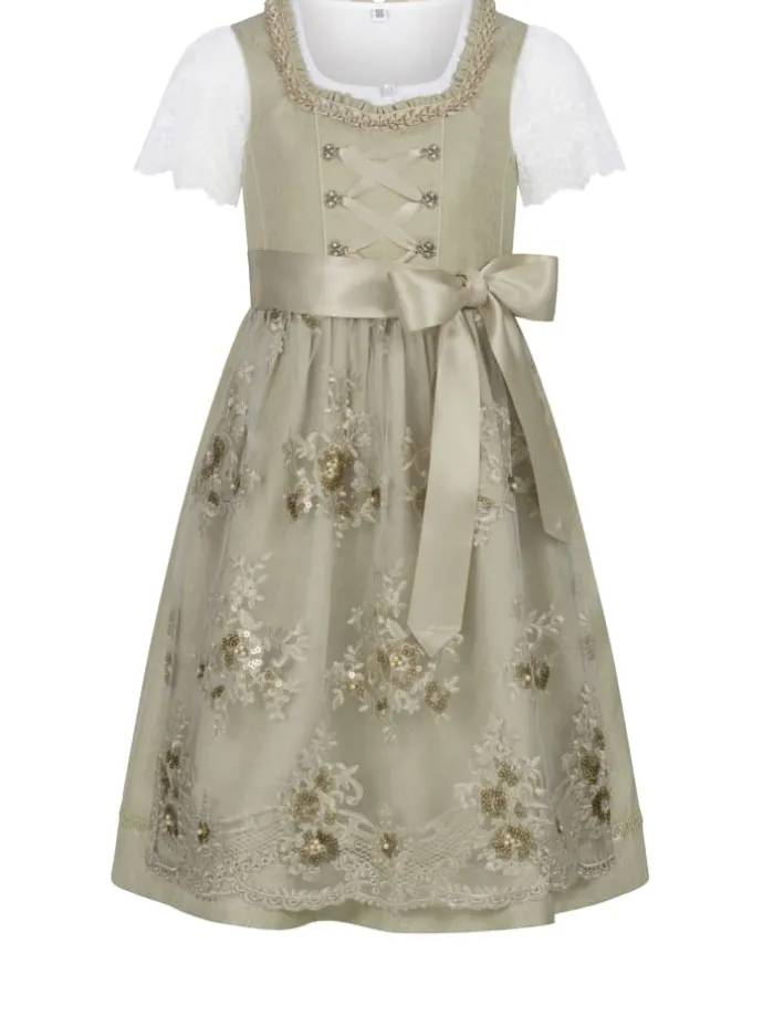 Kinderdirndl Gerhild in Kiwi