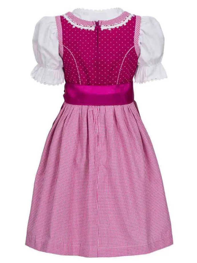 Kinderdirndl 3-teilig Anja in Beere