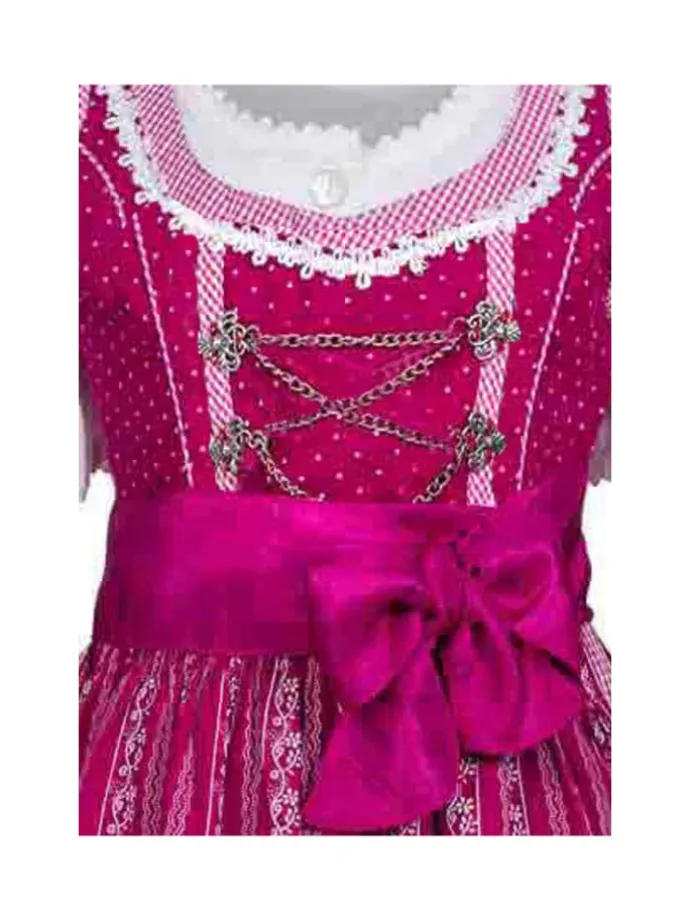 Kinderdirndl 3-teilig Anja in Beere