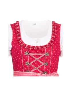Kinderdirndl 3-teilig Diana in Beere