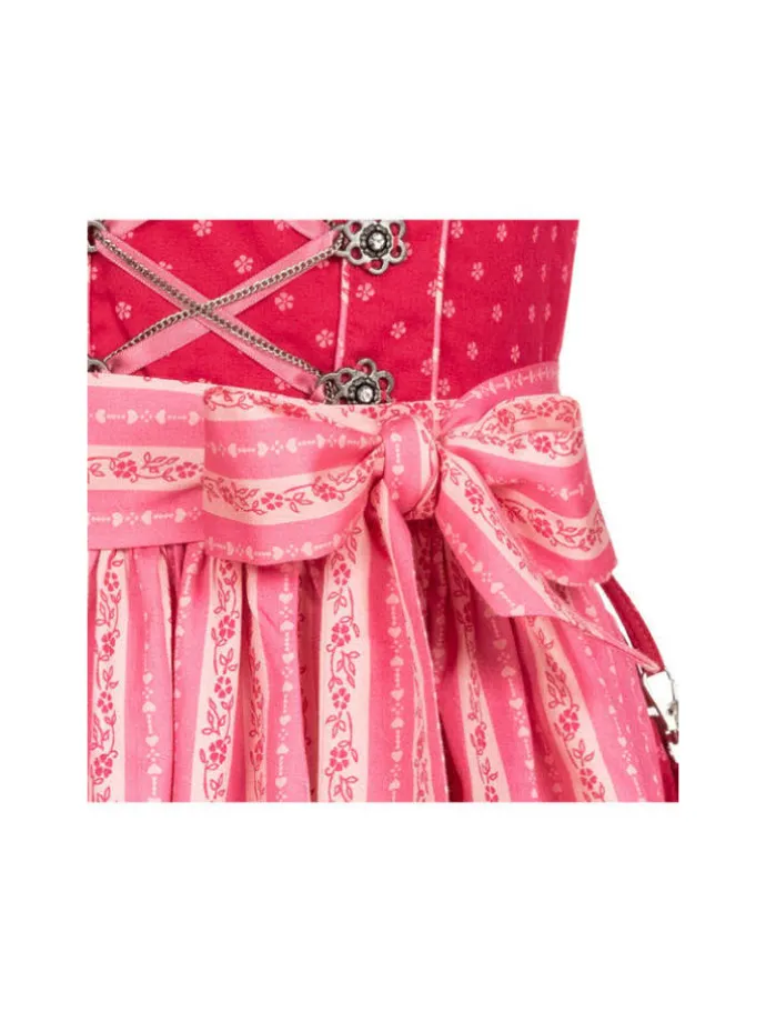 Kinderdirndl 3-teilig Diana in Beere