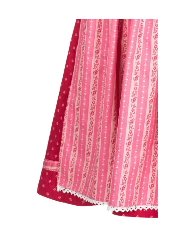 Kinderdirndl 3-teilig Diana in Beere