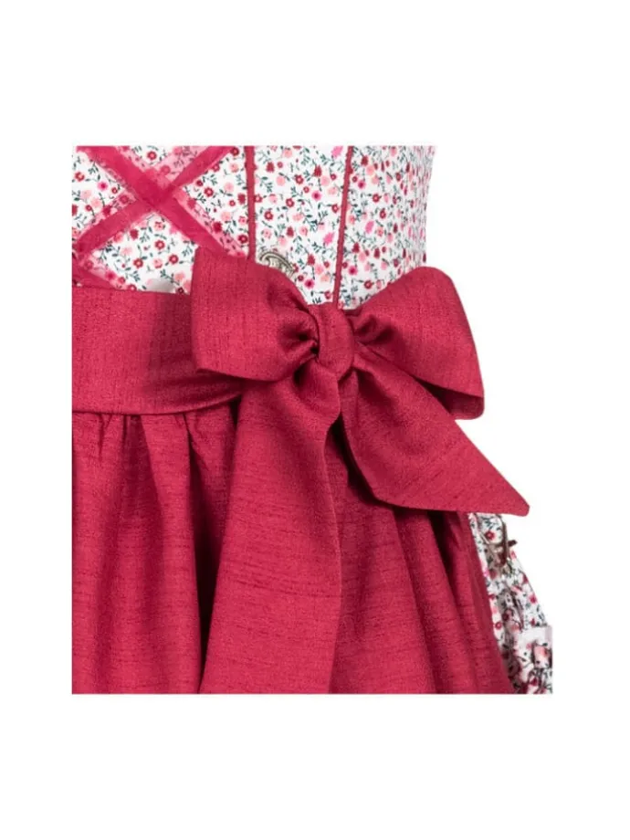 Kinderdirndl 3-teilig Doris in Beere