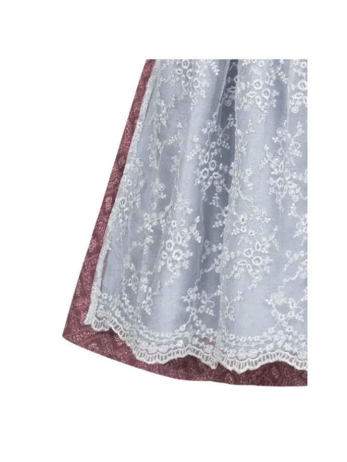 Kinderdirndl 3-teilig Lea in Beere