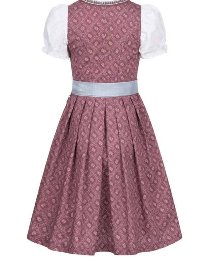 Kinderdirndl 3-teilig Lea in Beere