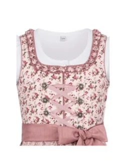 Kinderdirndl 3-teilig Matilda in Rosé