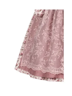 Kinderdirndl 3-teilig Matilda in Rosé