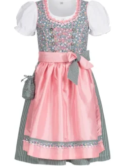 Kinderdirndl 3-teilig Nicky in Blau