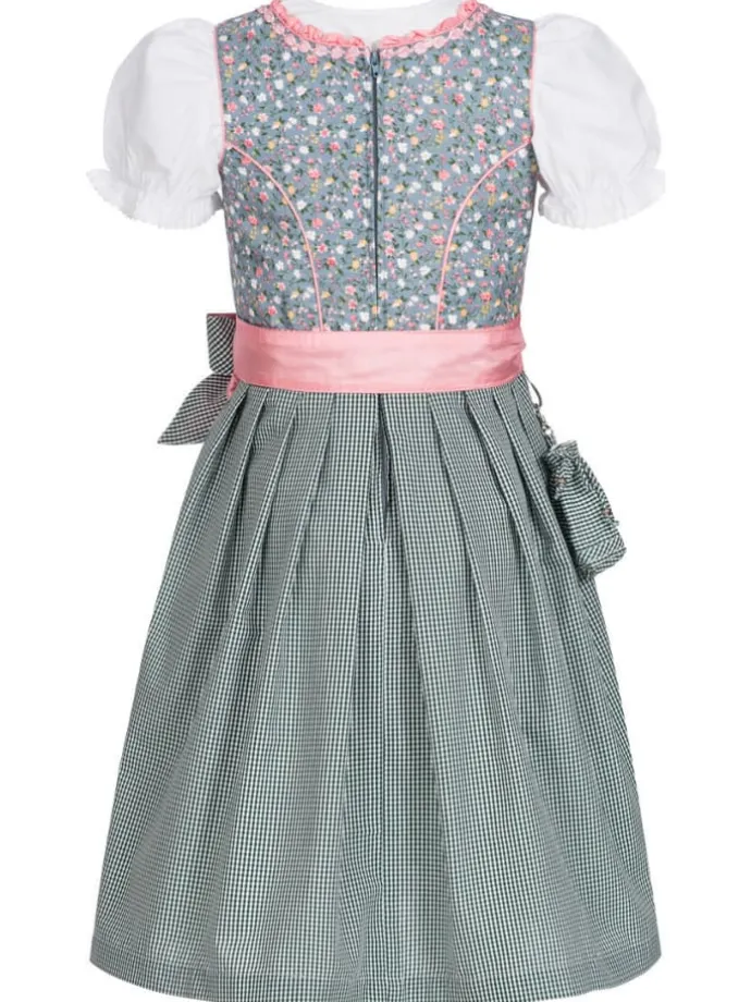 Kinderdirndl 3-teilig Nicky in Blau