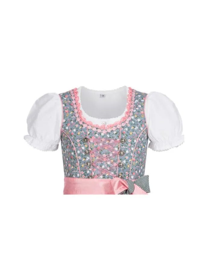 Kinderdirndl 3-teilig Nicky in Blau