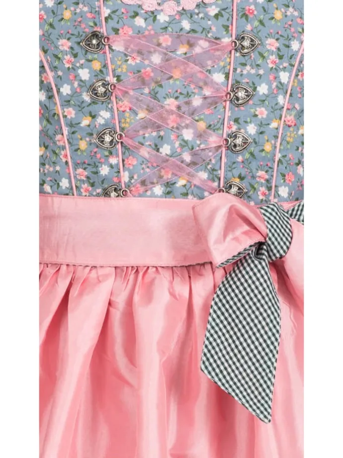 Kinderdirndl 3-teilig Nicky in Blau