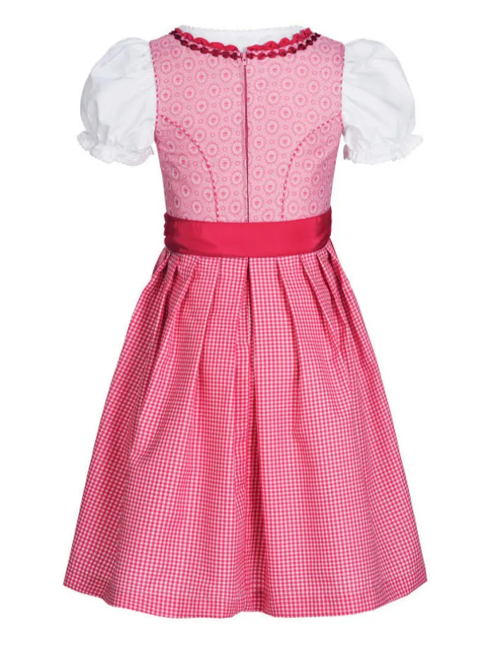 Kinderdirndl 3-teilig Nuria in Pink