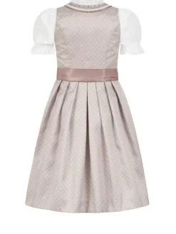 Kinderdirndl 3-teilig Stella in Taupe