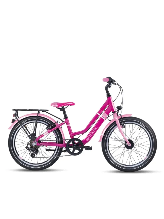Kinderfahrrad - chiX twin 20 Zoll 7-Gang | ab 6 Jahre - Pink/Baby Pink