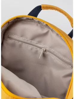 Kindergarten Rucksack fröhliches Tiergesicht, 5,2 Liter in gelb