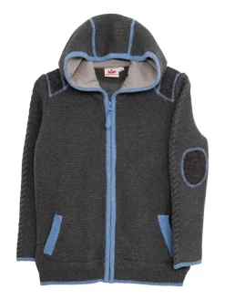 Kinderjacke SPECHT in grau-blau